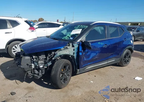 2020 Nissan Kicks Sr Xtronic Cvt from USA, damaged, VIN 3N1CP5DV4LL564756